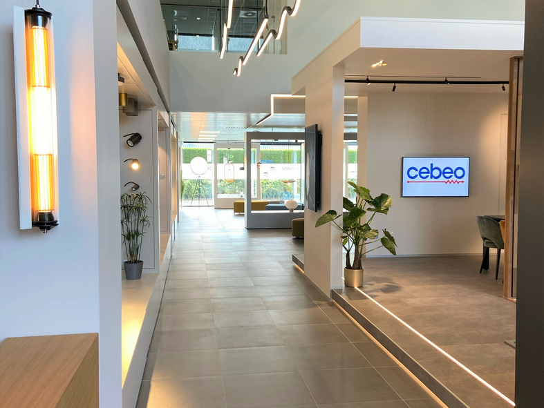 Digital showroom Cebeo Brugge