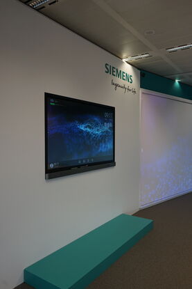 Digitale meetingroom Siemens
